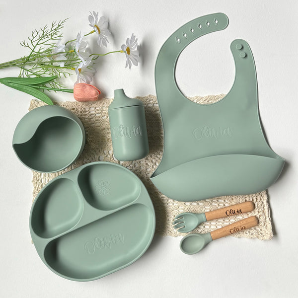 Personalized Baby Weaning Set - 6pcs Set